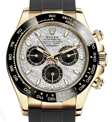 rolex meteorite daytona for sale|rolex daytona meteorite yellow gold.